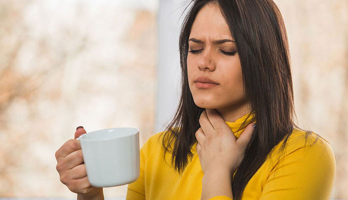 post nasal drip sore throat
